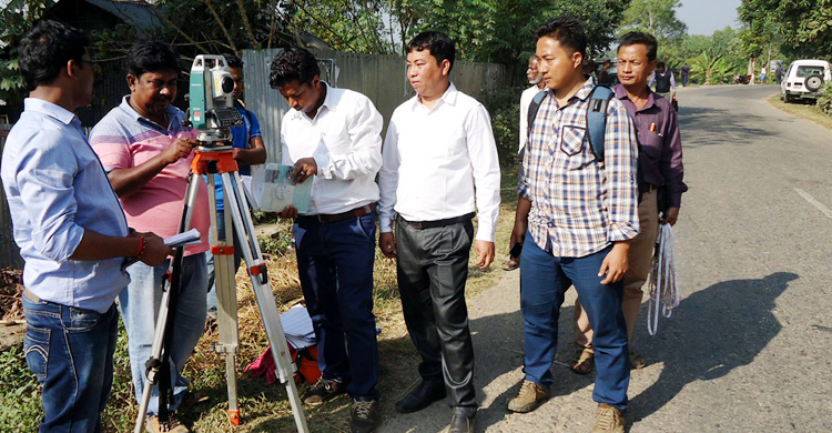 বাংলাদেশ-ভারত মৈত্রী সেতুর এলাইনম্যান নির্ধারণ