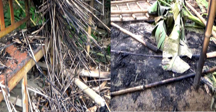 ফরিদপুরে বাউলদের আখড়ায় দুর্বৃত্তদের আগুন