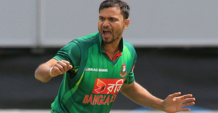 Happy with bowlers performance: Mashrafe Mortaza