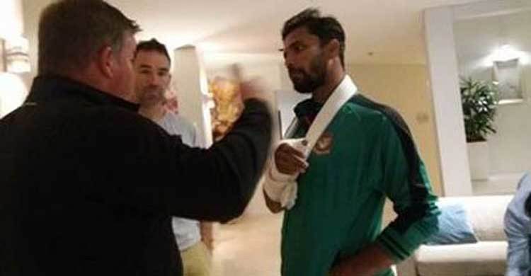 Mashrafe ruled out for two months with injury