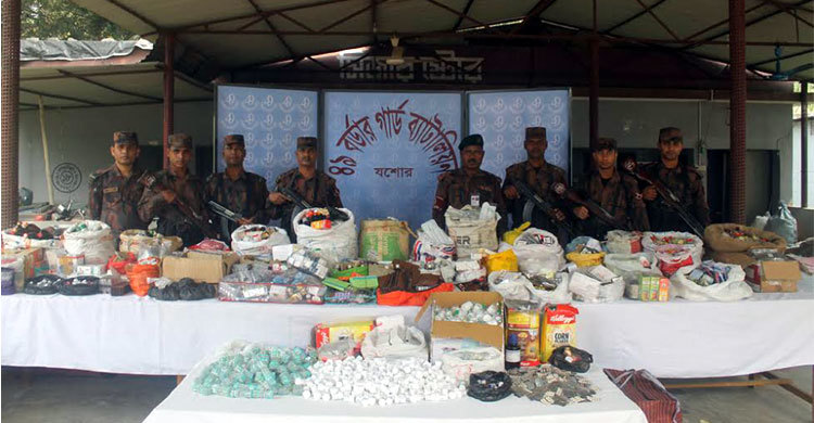 বেনাপোলে এক কোটি ৩০ লাখ টাকার ভারতীয় ওষুধ আটক