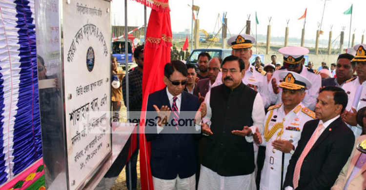 পায়রা বন্দরের সংযোগ সড়কের নির্মাণ কাজের উদ্বোধন