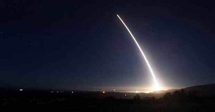 U.S. conducted missile test in California