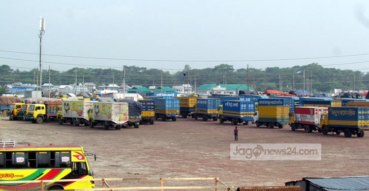 শিমুলিয়া-কাওড়াকান্দি রুটে ফেরি চলাচল ব্যাহত