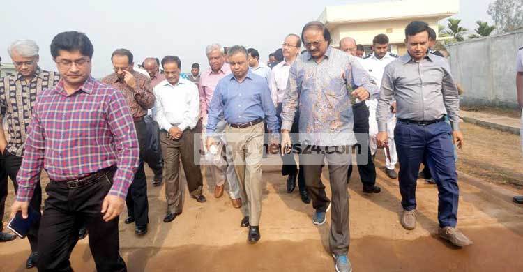 শেরপুরে নাকুগাঁও স্থলবন্দর পরিদর্শনে এনবিআর চেয়ারম্যান