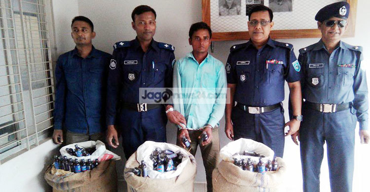 ধানের বস্তায় মিললো ফেনসিডিল!