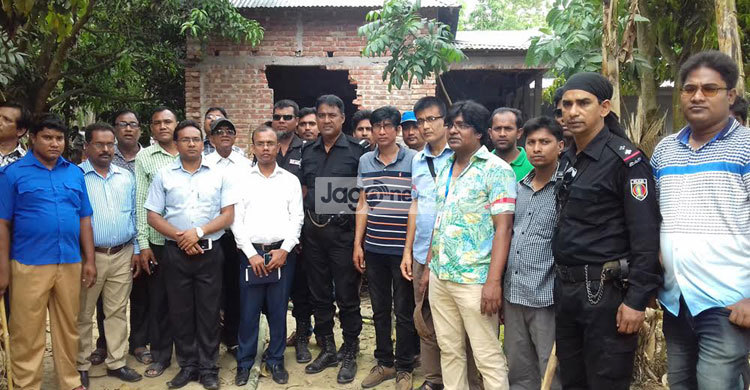 পাবনায় প্রমথ চৌধুরীর পৈতৃক ভিটা দখলমুক্ত