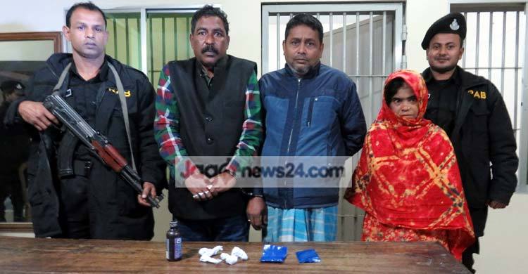 সিরাজগঞ্জে আ.লীগ নেতাসহ আটক ৩