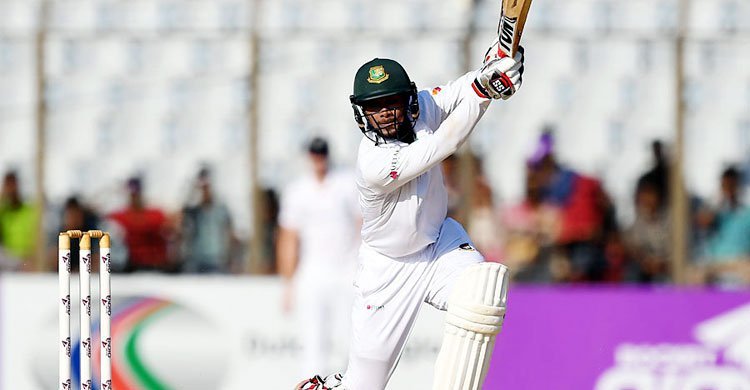 Sabbir scores maiden Test half-century 