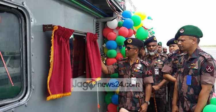 সুন্দরবনের গভীরে ভাসমান বিওপি ক্যাম্প-২