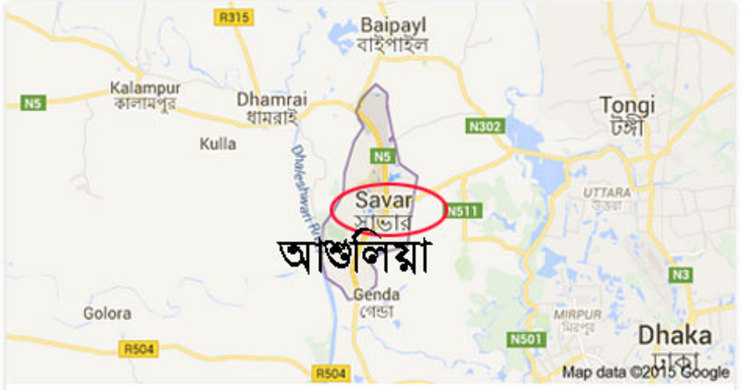 আশুলিয়ায় ১০ কারখানার শ্রমিকদের আন্দোলন