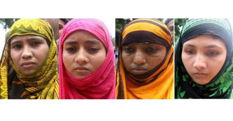 সিরাজগঞ্জে আটক জেএমবির ৪ নারী সদস্য কারাগারে