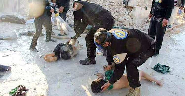 58 killed in Syria chemical attack