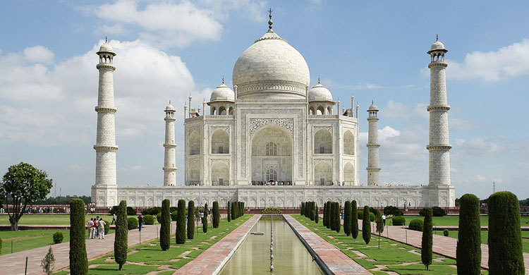 Thirsty snake visits Taj Mahal, causes panic among tourists
