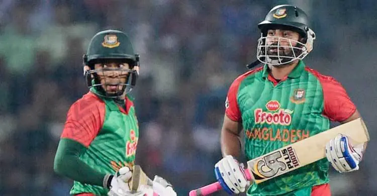 Tamim-Mushfiq stand steady Bangladesh