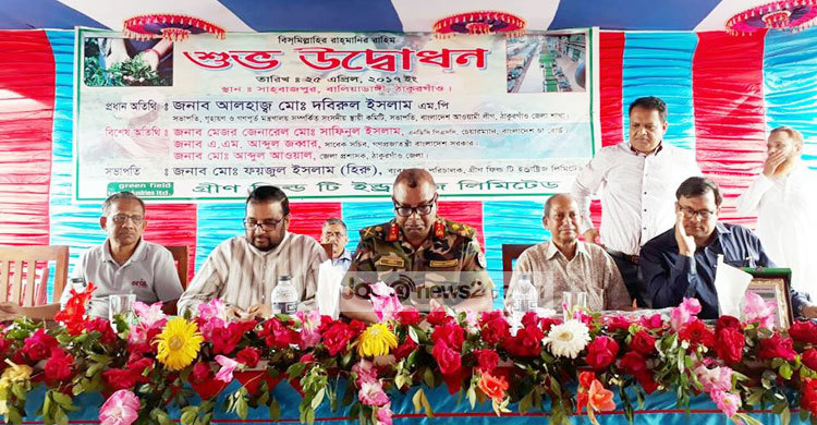 ঠাকুরগাঁওয়ে প্রথম চা কারখানার উদ্বোধন