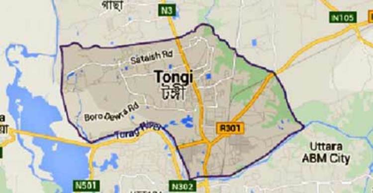 টঙ্গীর বস্তিতে আগুন