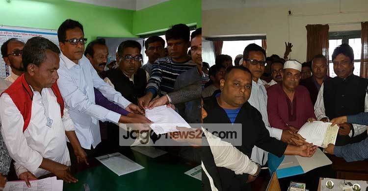 চেয়ারম্যান পদে ৬ ইউপিতে ২৬ জনের মনোনয়নপত্র জমা