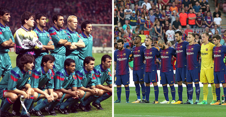 চ্যাম্পিয়ন্স লিগে এই প্রথম বার্সেলোনা