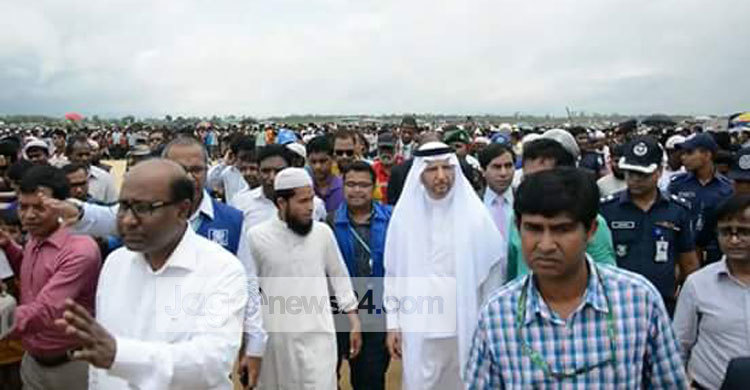 উখিয়ায় রোহিঙ্গা ক্যাম্প পরিদর্শন করলেন ওআইসি মহাসচিব