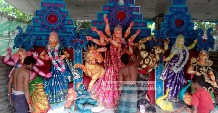 সাতক্ষীরায় ৫৬৪ মণ্ডপে শারদীয় দুর্গাপূজা