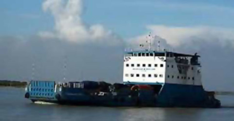 ১১ দিন পর শিমুলিয়া-কাঁঠালবাড়ি ফেরি চলাচল স্বাভাবিক