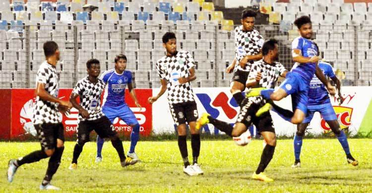 গোল মিসের খেসারত দিল মোহামেডান