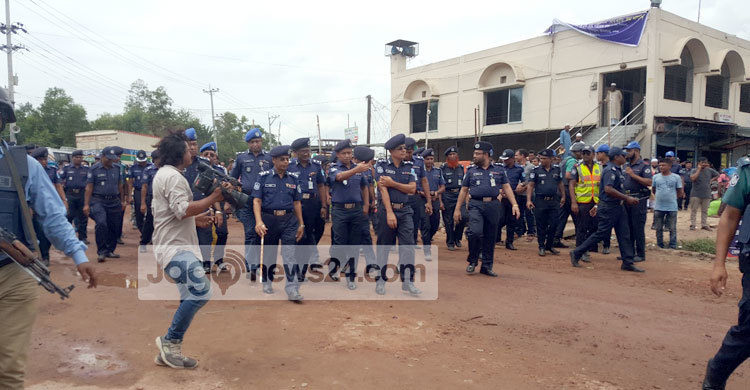 যানজট নিরসনে ঢাকা-ময়মনসিংহ মহাসড়কে ১২০০ পুলিশ