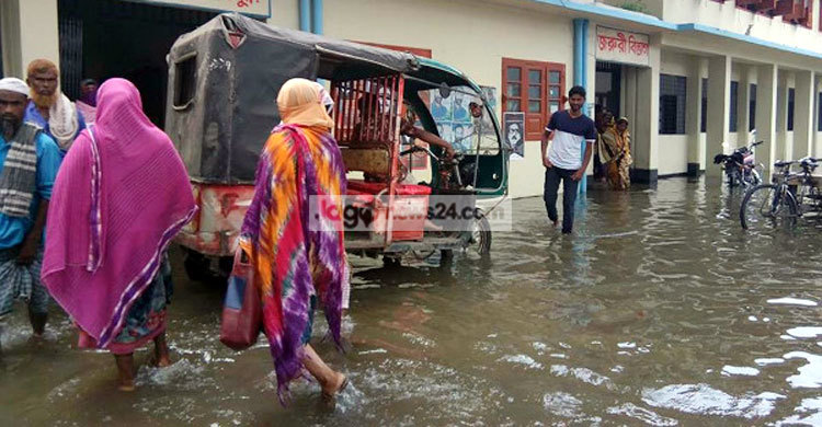 জামালপুরে বন্যা পরিস্থিতির কিছুটা উন্নতি