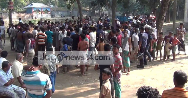 কিশোরগঞ্জে ডাকাত সন্দেহে একজনকে পিটিয়ে হত্যা