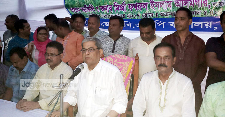 গণতন্ত্র হত্যাকারীদের দিন ফুরিয়ে এসেছে : মির্জা ফখরুল