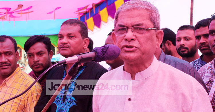 ভোটবিহীন নির্বাচন করতে দেয়া হবে না : মির্জা ফখরুল