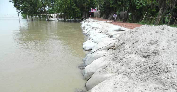 পাবনায় লক্ষাধিক মানুষ পানিবন্দি, ১০ শিক্ষা প্রতিষ্ঠান বন্ধ