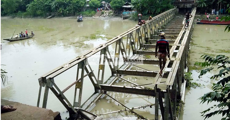 পিরোজপুরে সবগুলো বেইলি ব্রিজই ঝুঁকিপূর্ণ