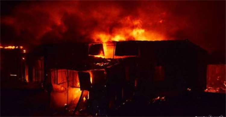 যৌতুকের জন্য শ্বশুরবাড়িতে আগুন দিলেন জামাই