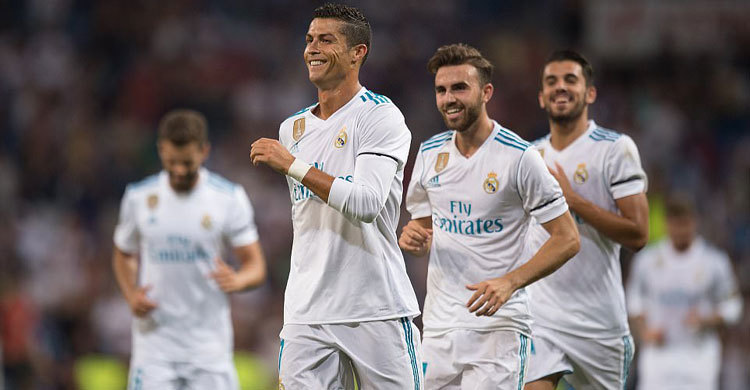 রিয়ালের সান্তিয়াগো বার্নাব্যু ট্রফি জয়