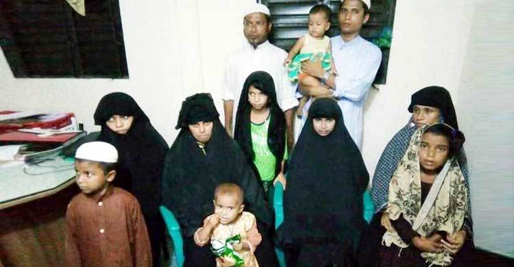 সুনামগঞ্জ থেকে আটক ১২ রোহিঙ্গাকে কক্সবাজারে ফেরত