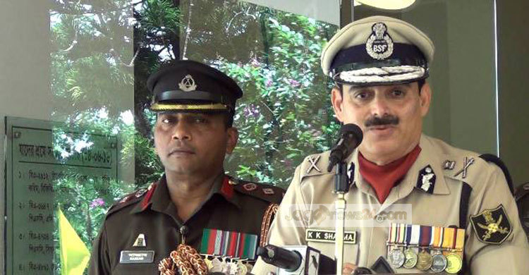 সীমান্তে অপরাধ প্রবণতা কমেছে : বিএসএফ মহাপরিচালক