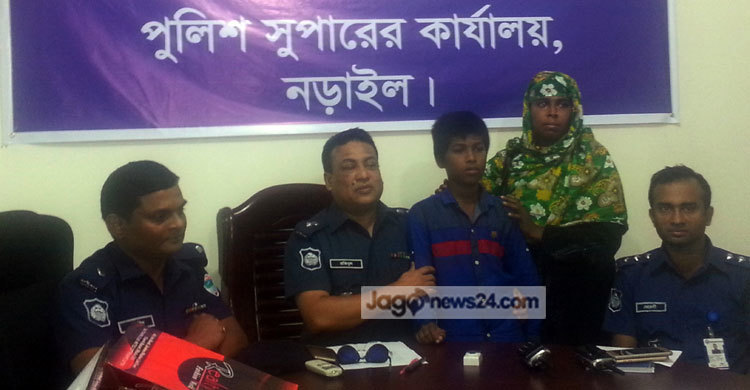 নড়াইল থেকে অপহৃত শিশু পাবনায় উদ্ধার