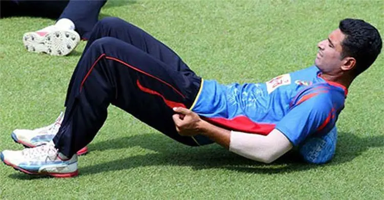 Mahmudullah Riyad injured during practice