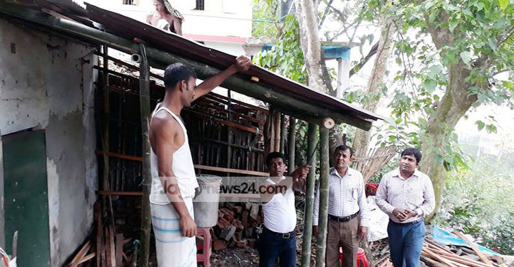 সাতক্ষীরার প্রাণ সায়ের খালের অবৈধ স্থাপনা উচ্ছেদ