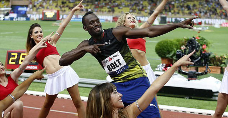 Bolt breaks 10 seconds for first time this season in Monaco win