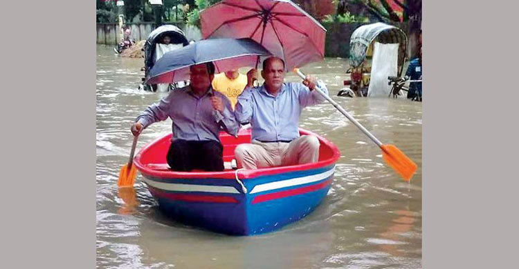 অফিসে যাওয়ার জন্য নৌকা কিনল কর অফিস
