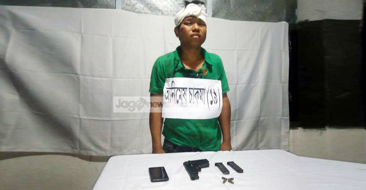 মাটিরাঙ্গার ত্রিপুরা পাড়ায় ইউপিডিএফ‘র সশস্ত্র হামলা