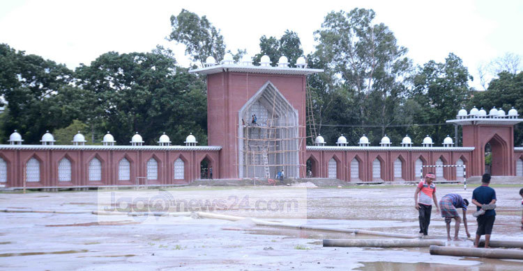 উপমহাদেশের সবচেয়ে বড় ঈদগাহ দিনাজপুরে