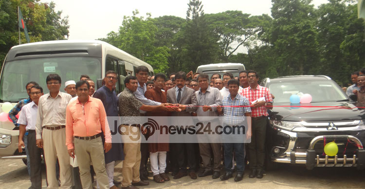 ইবির পরিবহনে যোগ হলো নতুন চার গাড়ি