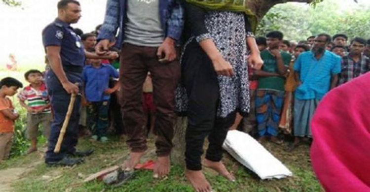 দুইজন দুই ধর্মের, স্বীকৃতি না পেয়ে একই রশিতে ফাঁস!