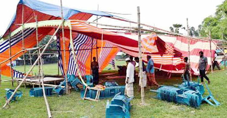 বিএনপির ইফতার মাহফিল পণ্ড করে দিল ছাত্রলীগ