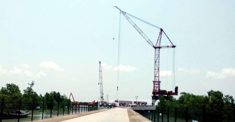 দ্রুতগতিতেই চলছে পায়রা তাপ বিদ্যুৎকেন্দ্রের কাজ