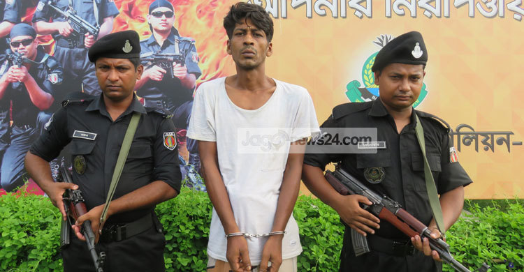 প্রধানমন্ত্রীর গাড়ি বহরে হামলার আসামি সিরাজগঞ্জে গ্রেফতার